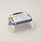 Tablette de Dessin Magnétique Portable bleue avec Pieds amovible, des 3 ans, vue de face