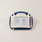 Tablette de Dessin Magnétique Portable bleue, dès 3 ans, vue de face 
