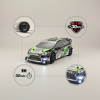 Voiture télécommandée verte et noire Max Speed Drift 1:24, caractéristiques 