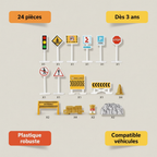 Caractéristiques produit - Badges rectangulaires