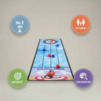 Curling badges motricité