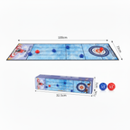 Curling sur Tapis - Dimensions sans quilles
