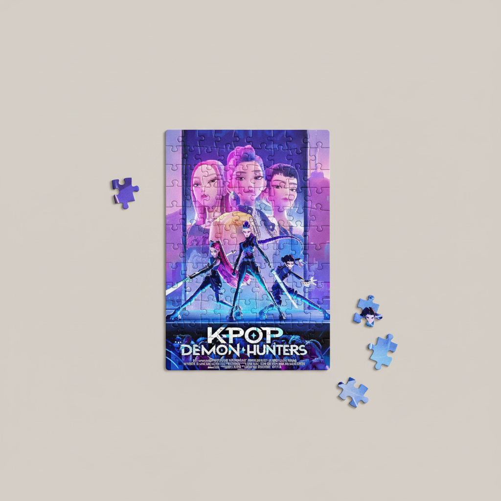 Photo studio puzzle terminé