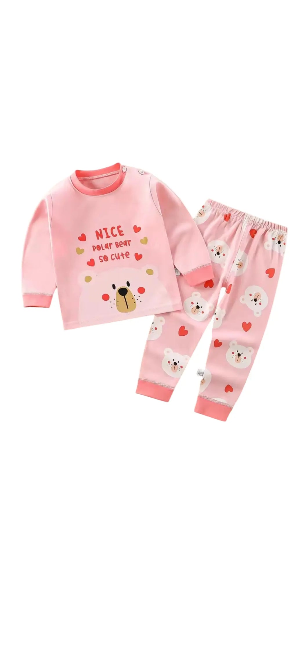 Ensemble de pyjama 100% coton | 9 mois à 7 ans