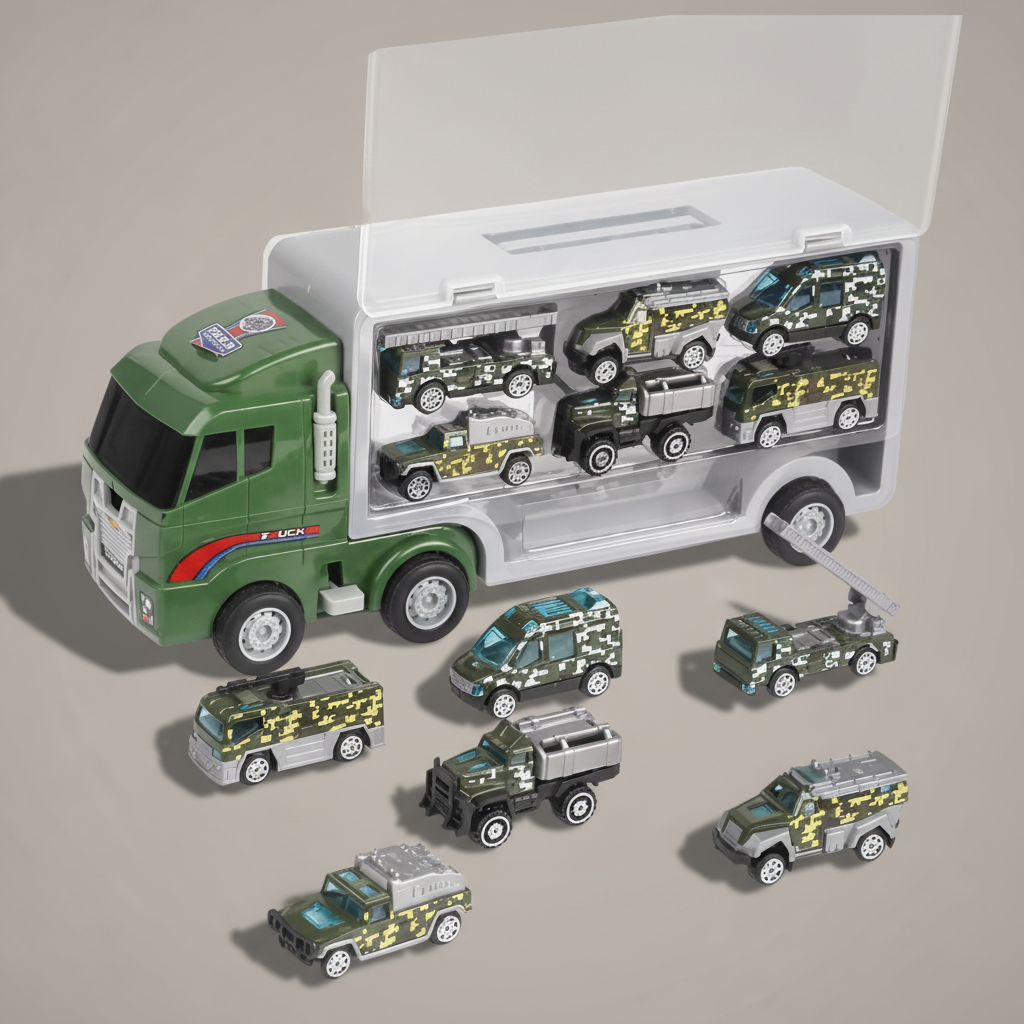 Set véhicules militaires fond premium